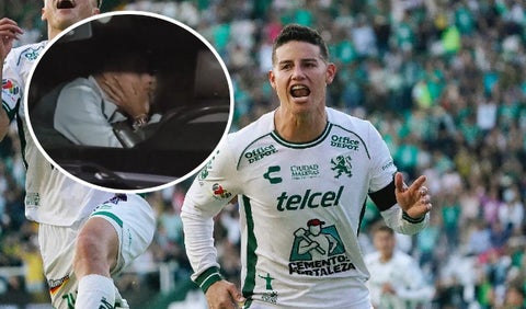 James Rodríguez, futbolista colombiano en México