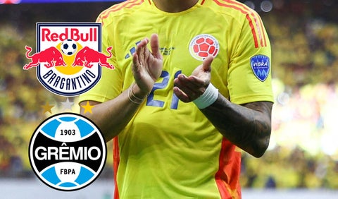 Gremio y Bragantino van por Juan Camilo Portilla