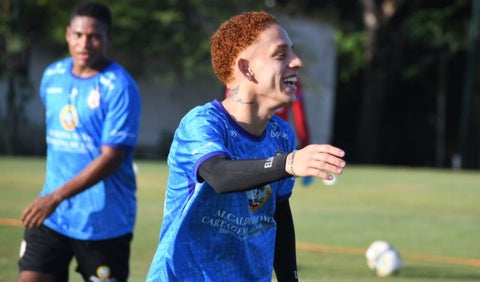 Juan José Ramírez con Real Cartagena