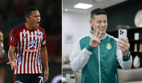 Junior y León (James Rodríguez)