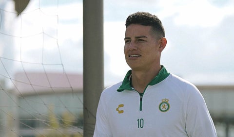 James Rodríguez en León