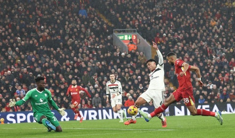 Jugadores Liverpool vs Manchester United