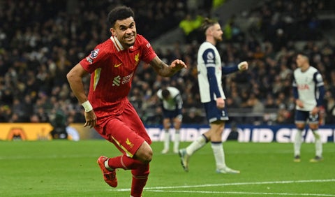 Luis Díaz, futbolista colombiano en Liverpool