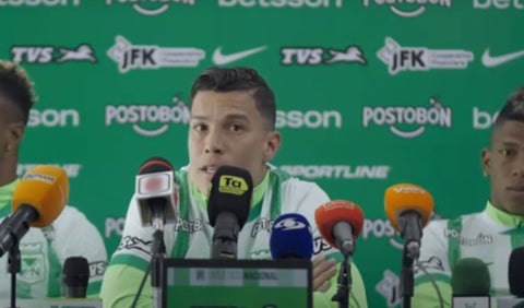 Matheus Uribe, figura de Atlético Nacional