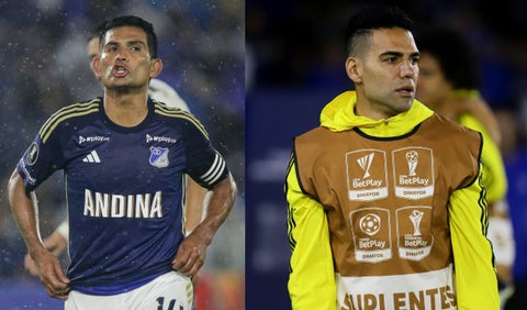 David Mackalister Silva y Radamel Falcao García