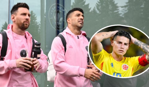 Messi - Luis Suárez - James Rodríguez