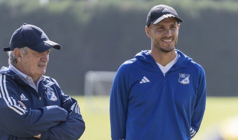 Directivas y técnico de Millonarios