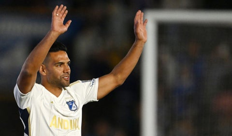 Radamel Falcao se despide de Millonarios con los siguientes números