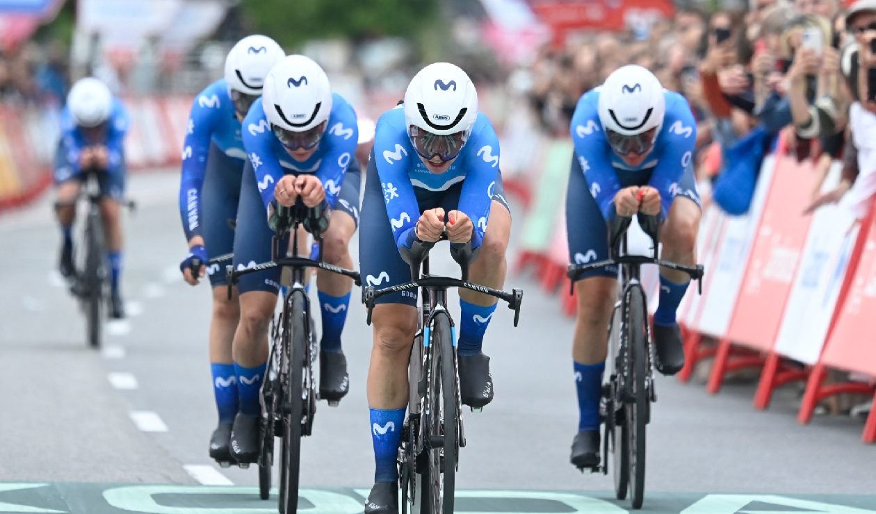 Movistar Team en competencia