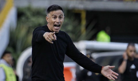 Pablo Peirano, técnico de Independiente Santa Fe