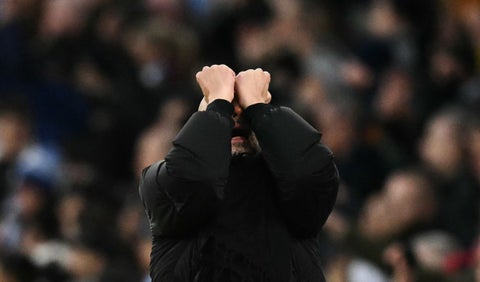 Pep Guardiola con el Manchester City