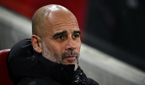 Pep Guardiola, director técnico del Manchester City
