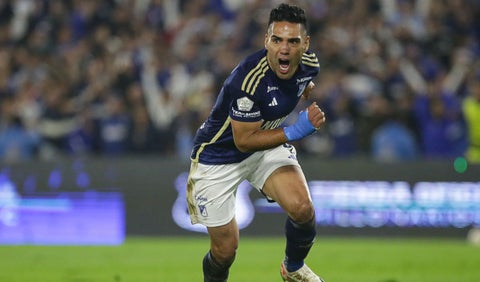 Radamel Falcao con Millonarios