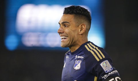 Radamel Falcao García con Millonarios