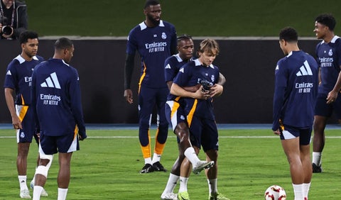 Jugadores del Real Madrid