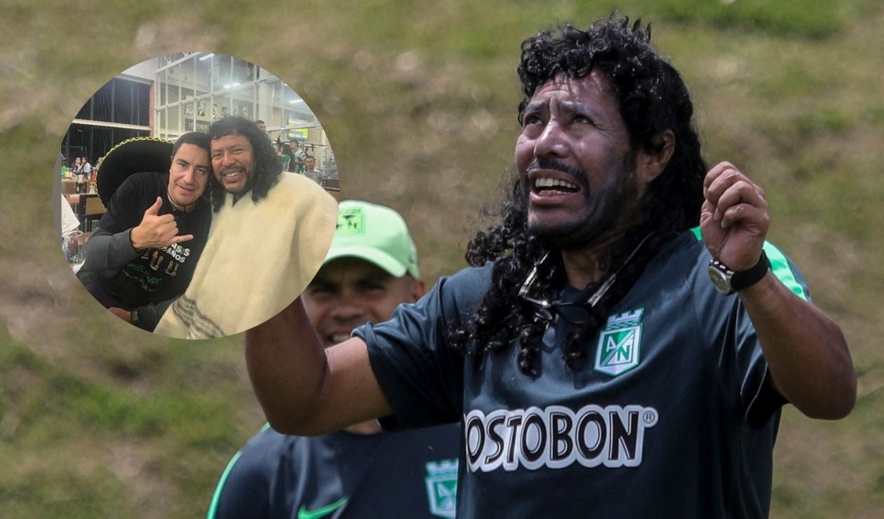 Despedida de René Higuita para Efraín Juárez