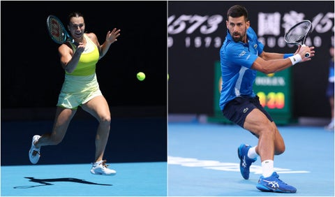Sabalenka y Djokovic