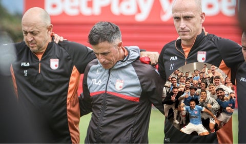 Pablo Peirano quiere reforzar Santa Fe con un compatriota uruguayo para la Copa Libertadores