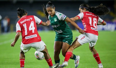 Santa Fe y Cali en duelo por Liga BetPlay Femenina 2024