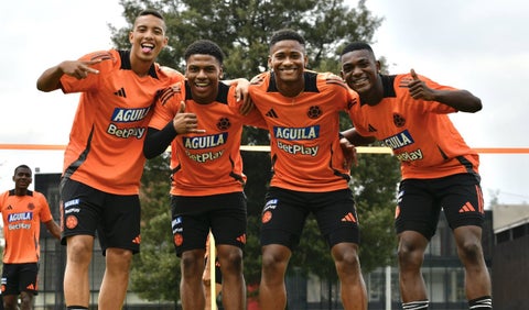 Entrenamientos de la Selección Colombia Sub-20