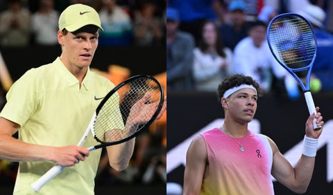 Jannik Sinner vs Ben Shelton semifinales del Australian Open