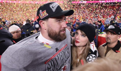Travis Kelce y Taylor Swift, pareja de celebridades