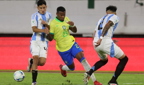 Argentina vs Brasil Sudamericano Sub-20