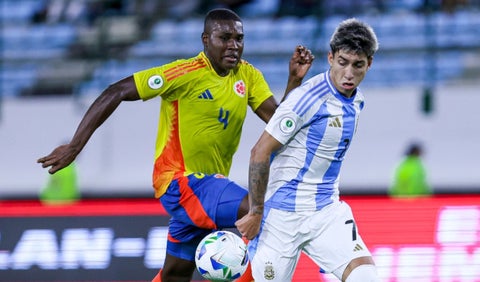 Argentina y Colombia en duelo por el Sudamericano Sub-20 del 2025