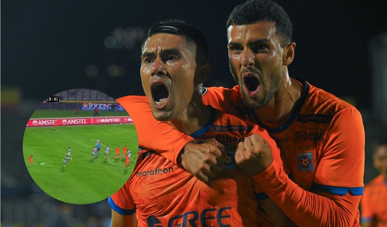 Golazo de Blooming en la Copa Libertadores