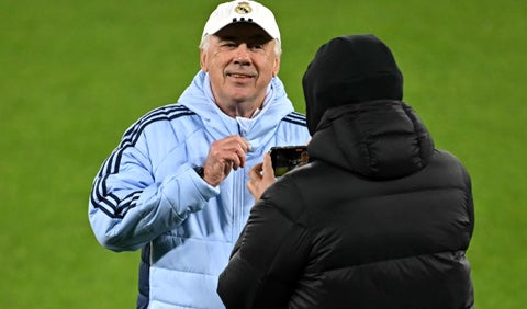 Carlo Ancelotti en el Real Madrid