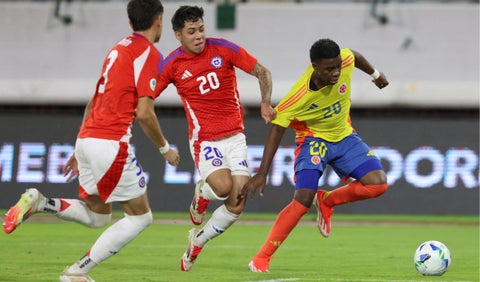 Colombia vs Chile, Sudamericano Sub20