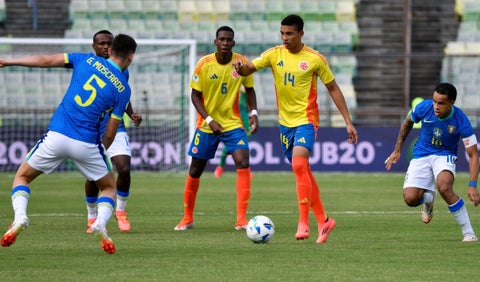 Colombia y Brasil en duelo por el Sudamericano Sub-20 del 2025
