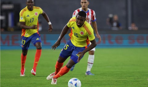 Selección Colombia Sub-20 en competencia