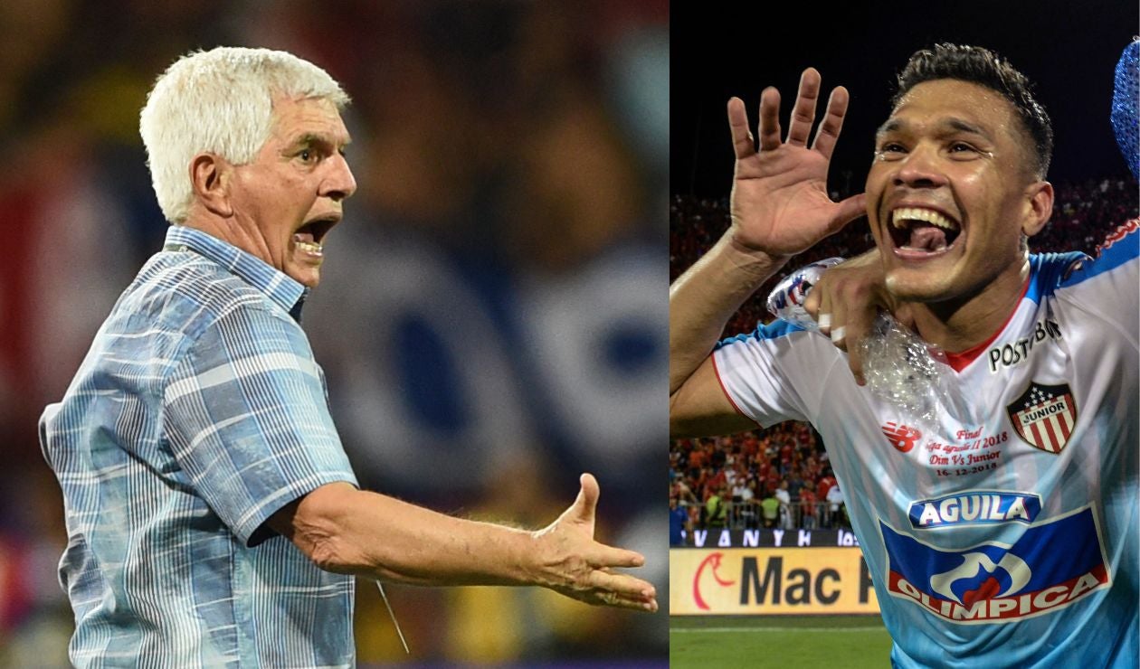 Julio Comesaña y Teófilo Gutiérrez - Junior