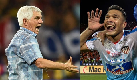 Julio Comesaña y Teófilo Gutiérrez - Junior