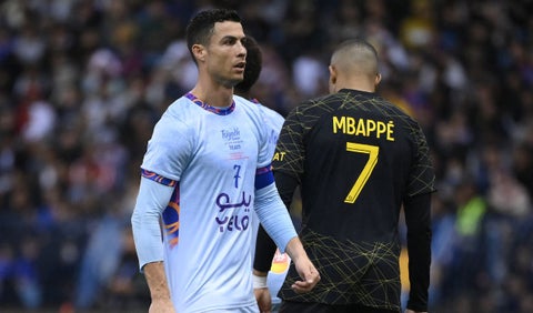 Cristiano Ronaldo y Mbappé