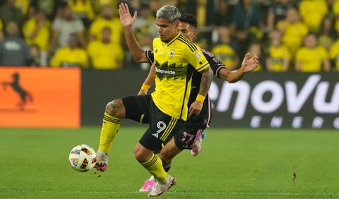 Juan Camilo Hernández con el Columbus Crew