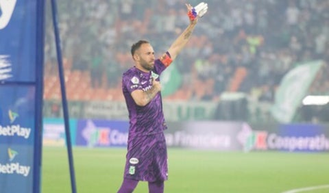 David Ospina, arquero de Atlético Nacional en la final de Superliga