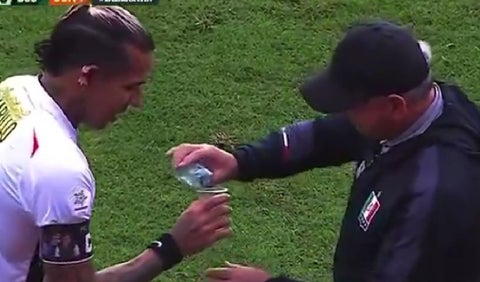 Celebración de Dayro Moreno