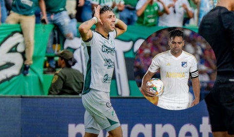 Emiliano Rodríguez envía mensaje a Millonarios previo al partido contra Cali