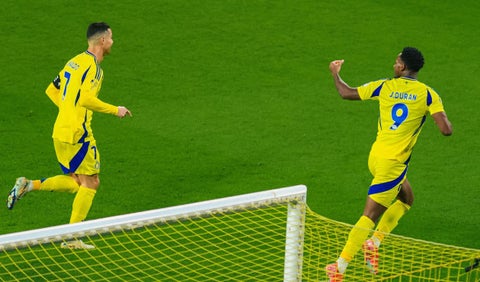 Durán y Cristiano en Al Nassr