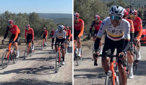 Egan Bernal con Ineos