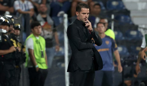 Fernando Gago director técnico de Boca Juniors en la Copa Libertadores