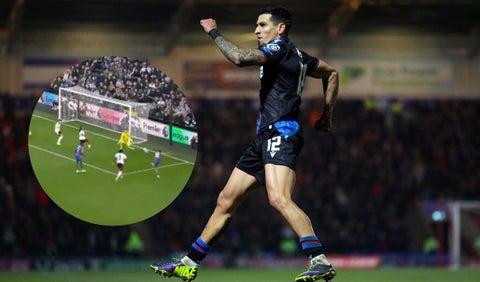 Gol Daniel Muñoz con Crystal Palace en la Premier League