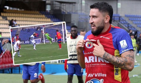 Gol de Israel Alba ante el Boyacá Chicó - 2025