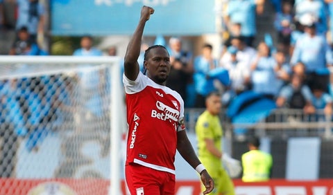 Hugo Rodallega rompe récord en la Copa Libertadores
