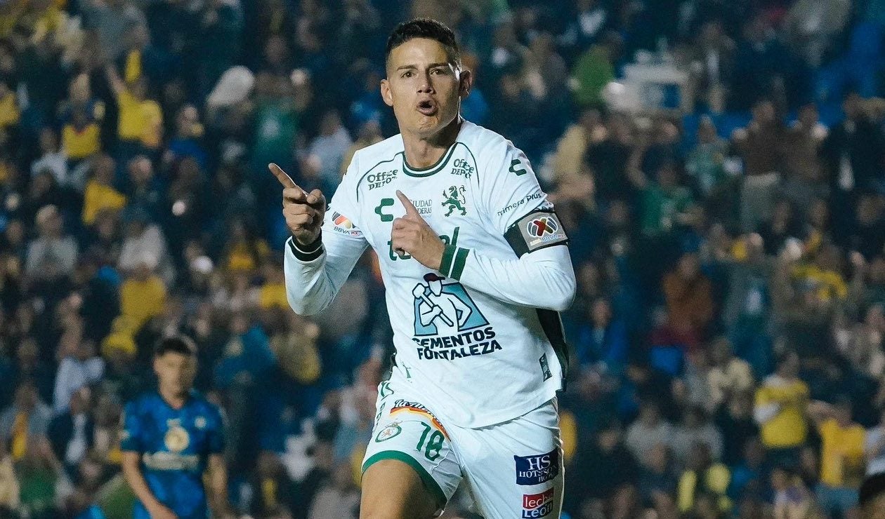 James Rodríguez, futbolista colombiano