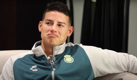 James Rodríguez, futbolista colombiano