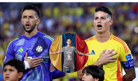 Camilo Vargas convenció a James Rodríguez de llegar a la Liga MX