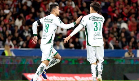 James Rodríguez con el Club León de México